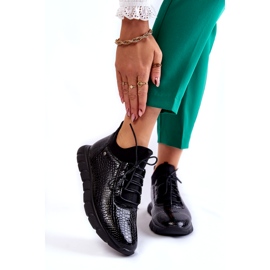 Vinceza Women's Light Slip-on Sneakers Black Soroco 1