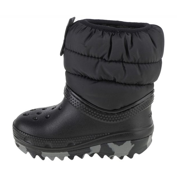 Crocs Classic Neo Puff Boot Toddler 207683-001 shoes black 1