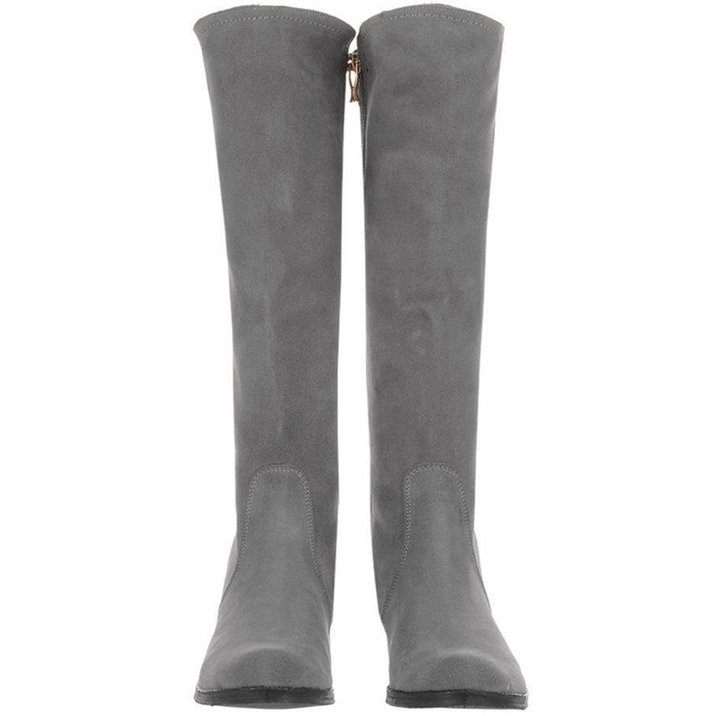 Olivier Fashionable boots Klara gray grey 3 Olivier Fashionable boots Klara gray grey 3