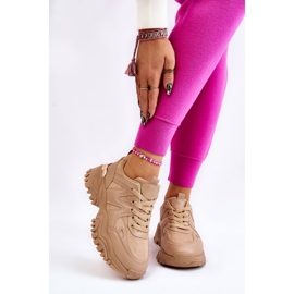 PG1 Classic Sport Shoes On A Dark Beige Bowie Platform 1