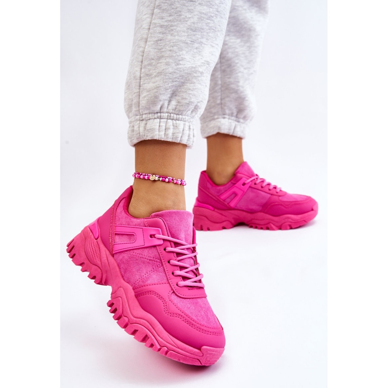 PG1 Fashionable Sport Shoes Sneakers Fuchsia Frezio pink 2 PG1 Fashionable Sport Shoes Sneakers Fuchsia Frezio pink 2