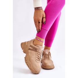 PG1 Fashionable Sport Shoes Sneakers Beige Frezio 1