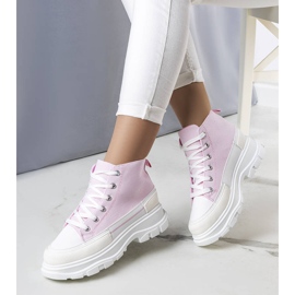 BM Pink high platform sneakers from Tillys 1