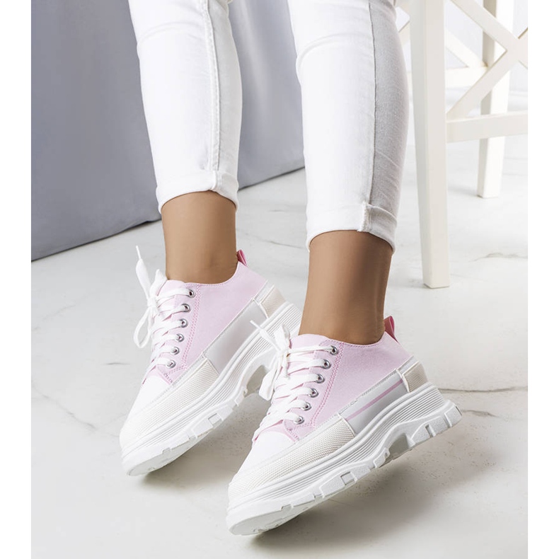 BM Pink high platform sneakers from Lavaris 1