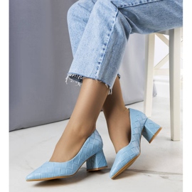 BM Blue heeled pumps from Migne 1 BM Blue heeled pumps from Migne 1