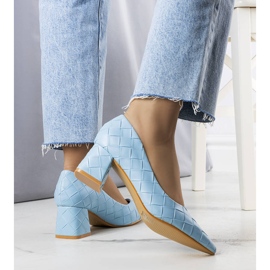 BM Blue heeled pumps from Migne 2 BM Blue heeled pumps from Migne 2
