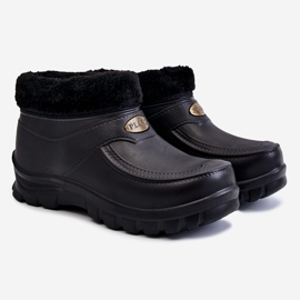 PM2 Men's Insulated Foam Rain Boots Black Tanyo 2
