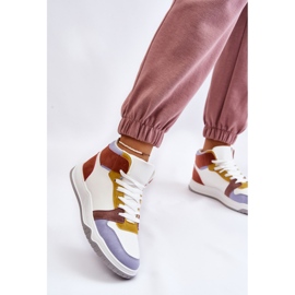 BM High Women's Sport Shoes Sneakers Multicolor Rumor white purple multicolored 2