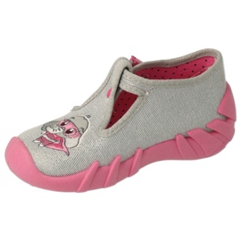 Befado children's shoes speedy 110N454 pink silver 4 Befado children's shoes speedy 110N454 pink silver 4