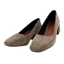 Suede Pumps La.Fi 230034G-SU Gray grey 4