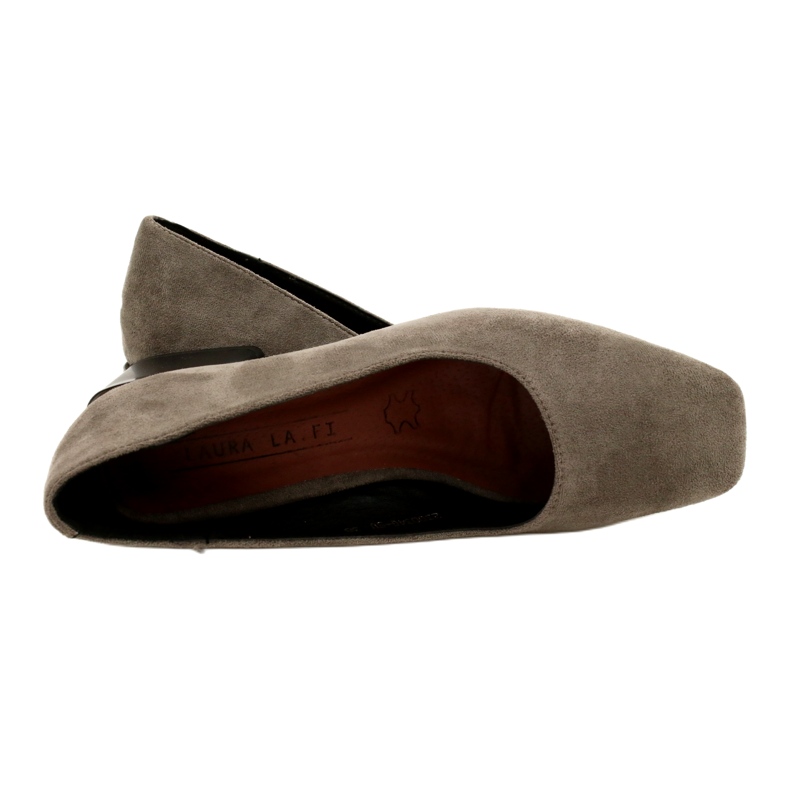 Suede Pumps La.Fi 230034G-SU Gray grey 6