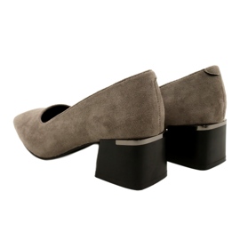 Suede Pumps La.Fi 230034G-SU Gray grey 5