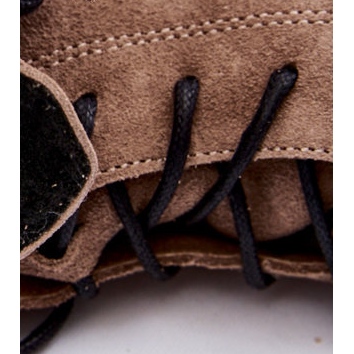 Lemar Women's suede insulated boots light brown beige 4