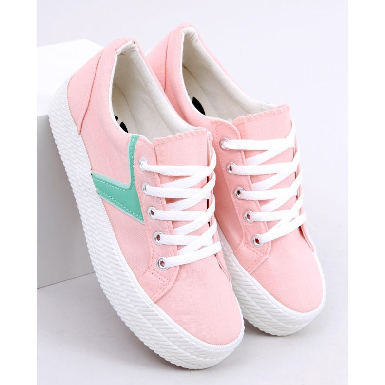 BM Pink High-soled sneakers K1831401 Rosa 1