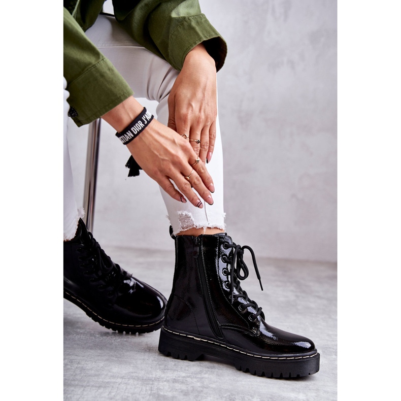 S.Barski Women's Boots Black Kognito 2