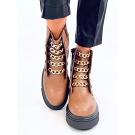 Military boots Lopez Taupe brown 1