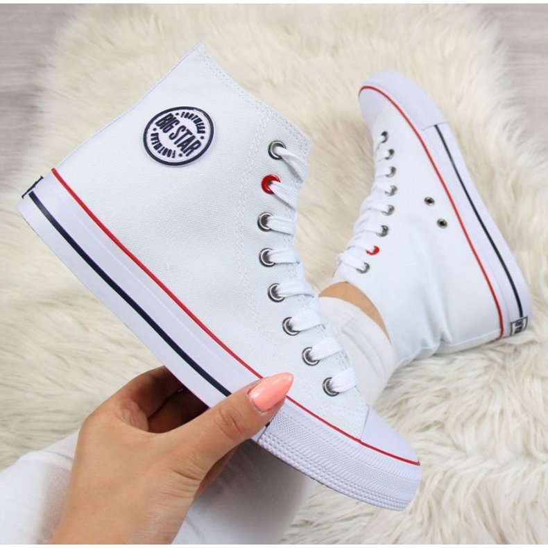Shoes, sneakers Big Star W T274026 INT345 white 1