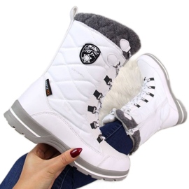 American Club waterproof snow boots W AM516B white 1