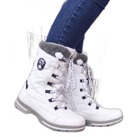 American Club waterproof snow boots W AM516B white 2
