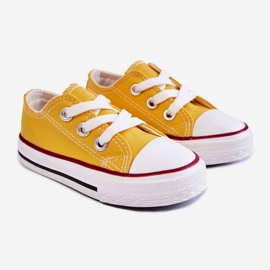 Children's Classic Yellow Filemon Sneakers 1