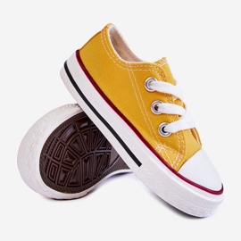 Children's Classic Yellow Filemon Sneakers 2
