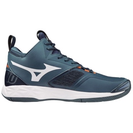 Mizuno Wave Momentum 2 Mid V1GA211721 Volleyball Shoes blue blue 1