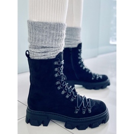 BM Conor Black lace-up worker boots 2