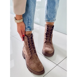 BM Turner Khaki lace-up workers brown 2