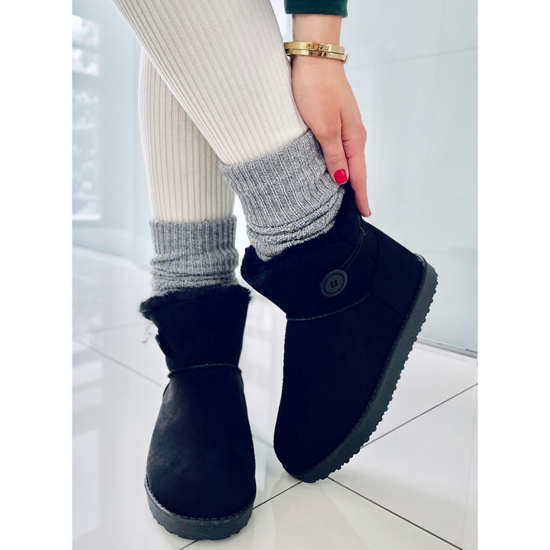 BM Arnette Black women's snow boots 1 BM Arnette Black women's snow boots 1