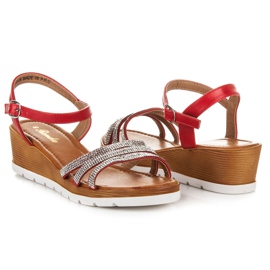 Renda Women's sandals red 1 Renda Women's sandals red 1