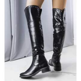 BM Black insulated flat boots from Onyx 1