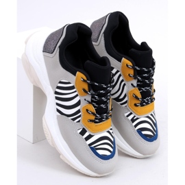 Multicolor sports shoes YY-01 Zebrapattern multicolored 1