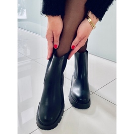 BM High-top Chelsea boots from Rumer Black 1