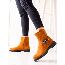 Weide Classic suede workers orange 1