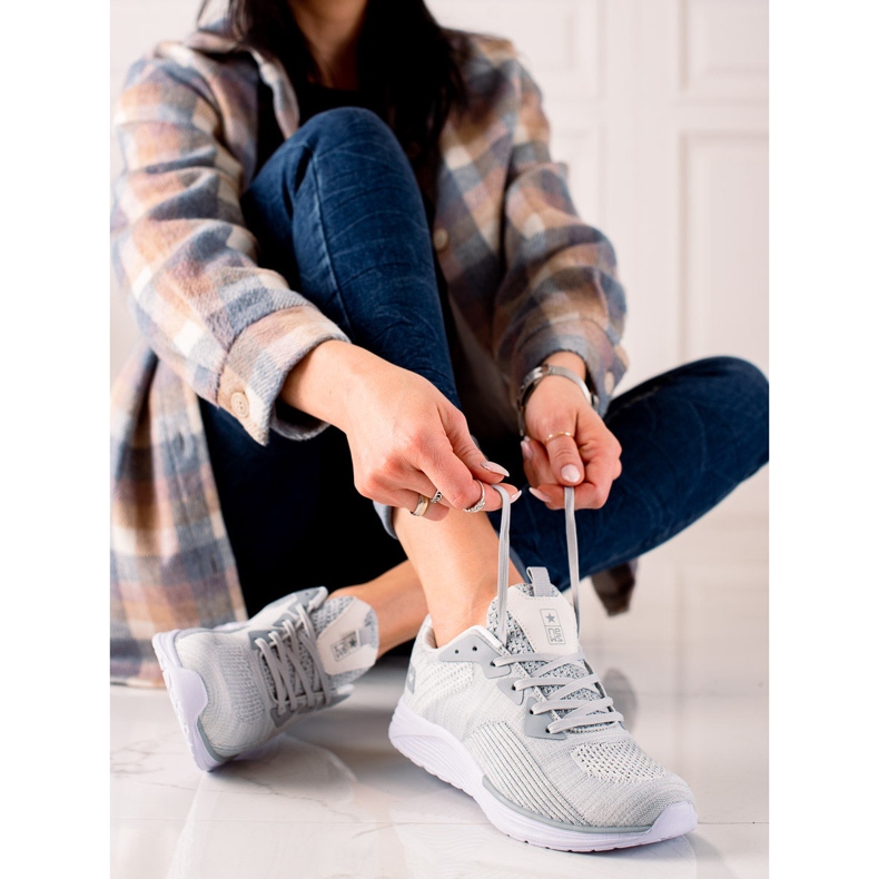 Evento Lace-up Sports Shoes grey 1 Evento Lace-up Sports Shoes grey 1