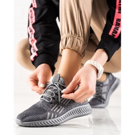 TRENDI Tied Light Sneakers grey 1