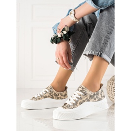 Seastar Fashion Design Sneakers beige black 1 Seastar Fashion Design Sneakers beige black 1