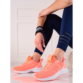 TRENDI Textile Sport Shoes orange 1