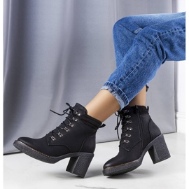 PA1 Black ankle boots from Zev 1