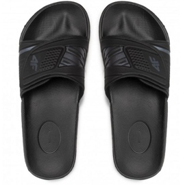 Slippers 4F M H4Z22KLM003DEEP COAT black 1