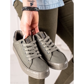 Big Star women's sneakers JJ274078 green 1 Big Star women's sneakers JJ274078 green 1