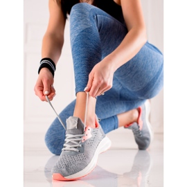 TRENDI Tied Sport Shoes grey 1
