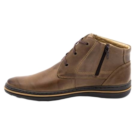 Polbut 339 brown men's shoes 1