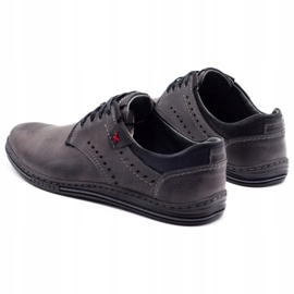 Polbut Gray casual men's shoes 402 grey 5