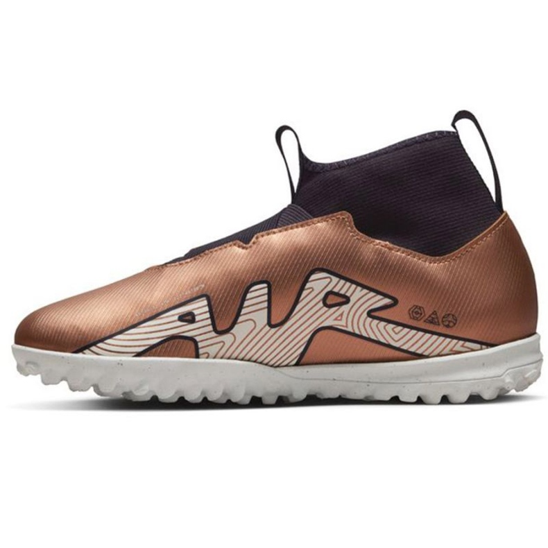 Nike Zoom Mercurial Superfly 9 Academy Qatar Tf Jr DR6053 810 football shoes gold,bronze golden 1