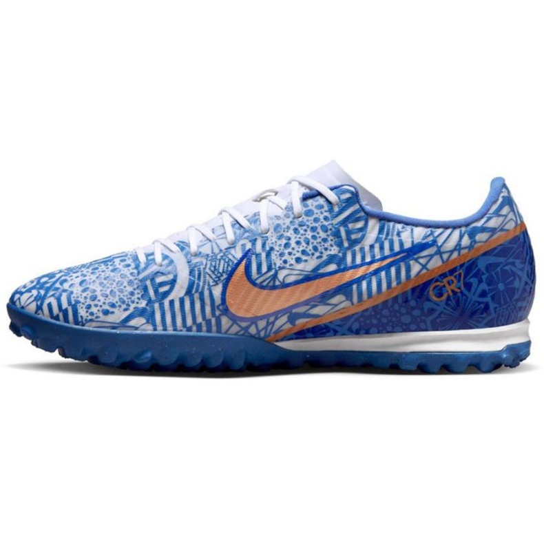 Nike Zoom Mercurial Vapor 15 Academy CR7 Tf M DQ5319 182 football shoes blue blue 1