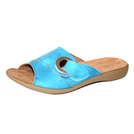 Befado women's shoes pu 265D007 blue 2