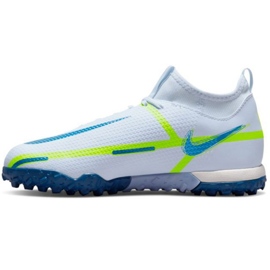 Nike Phantom GT2 Academy Dynamic Fit Tf Jr DC0813 054 football shoes white white 1