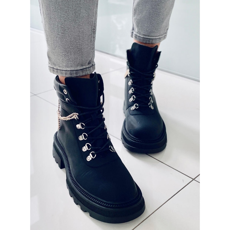 PA1 Hudson Black Trapper Boots 2