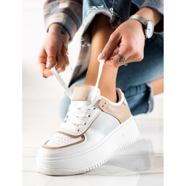 TRENDI Fashionable Sneakers On A Wide Platform multicolored 1